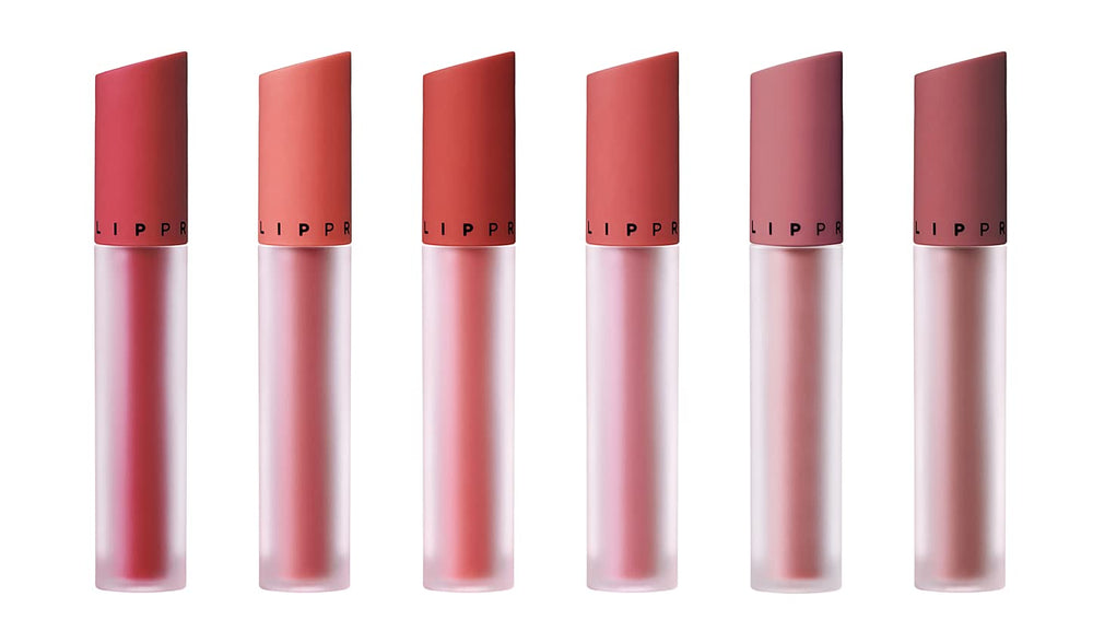 Jung Saem Mool Lip-PRESSION guide for rich color application.
