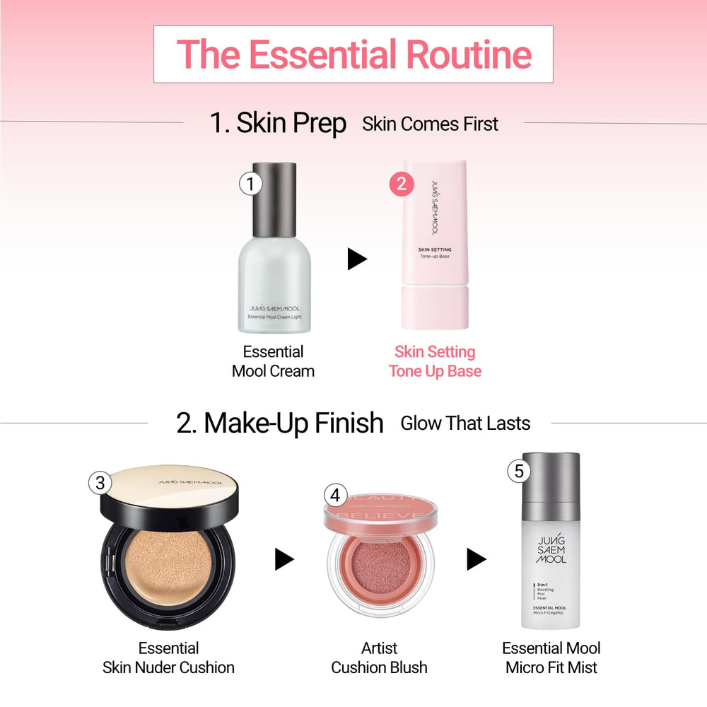 JUNG SAEM MOOL long-lasting hydration keeps makeup looking fresh