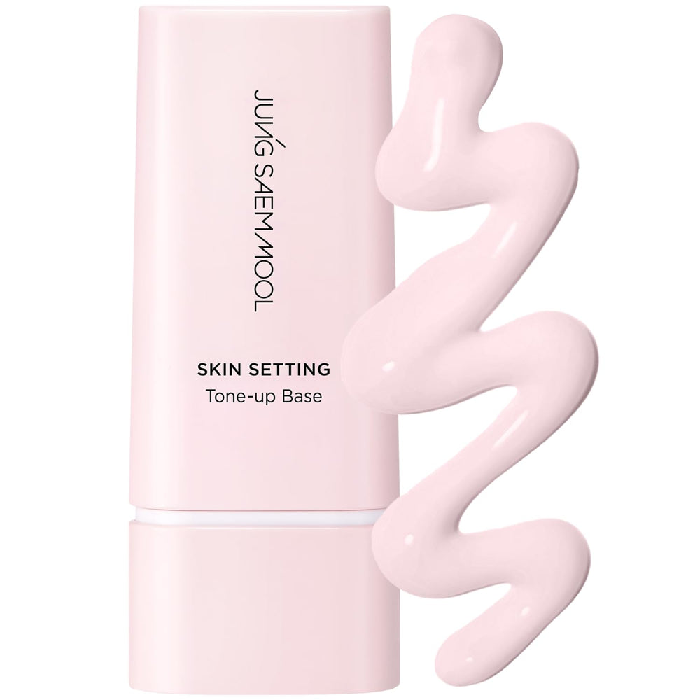 JUNG SAEM MOOL Skin Setting Tone Up Base with pink luminizing finish for radiant prep
