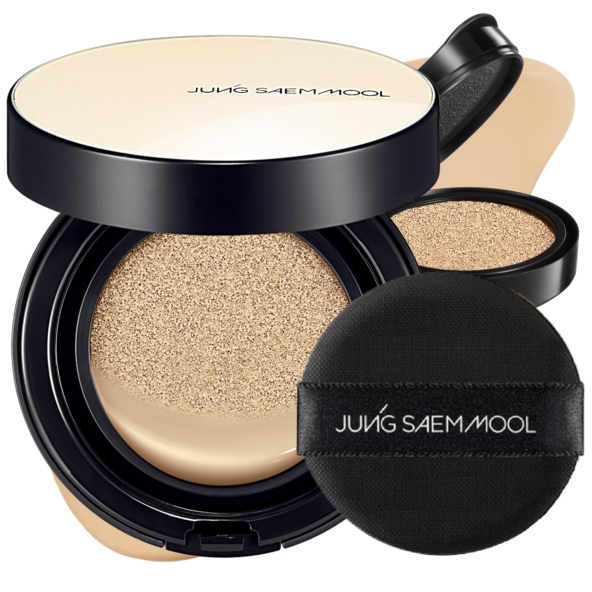 Jung Saem Mool SPF Essential Skin Nuder Cushion bottle front showing natural glow