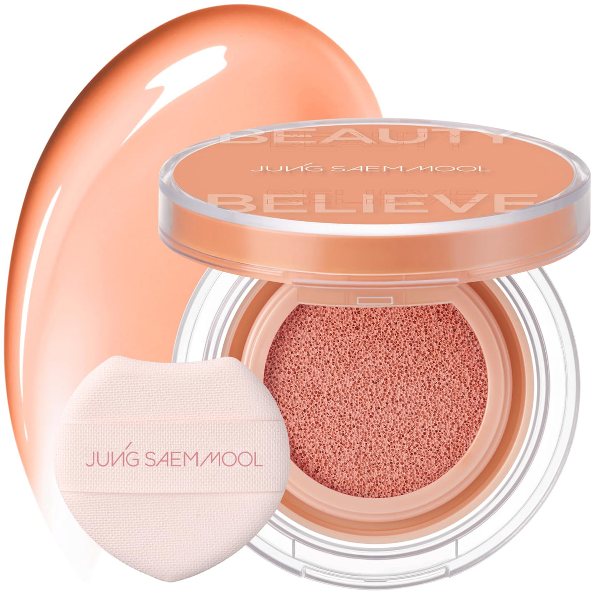 JUNG SAEM MOOL Artist Cushion Blush Peach Nectar compact glow for on-the-go radiance