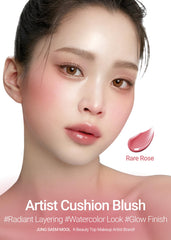 JUNGSAEMMOOL Cushion Puff Applicator enables mess free on the go touch ups