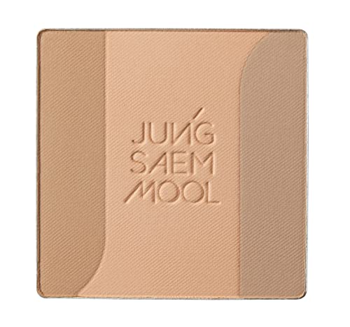 Jung Saem Mool Skin Nuder Pact shading with double-angle brush enables precise contouring and quick touch-ups