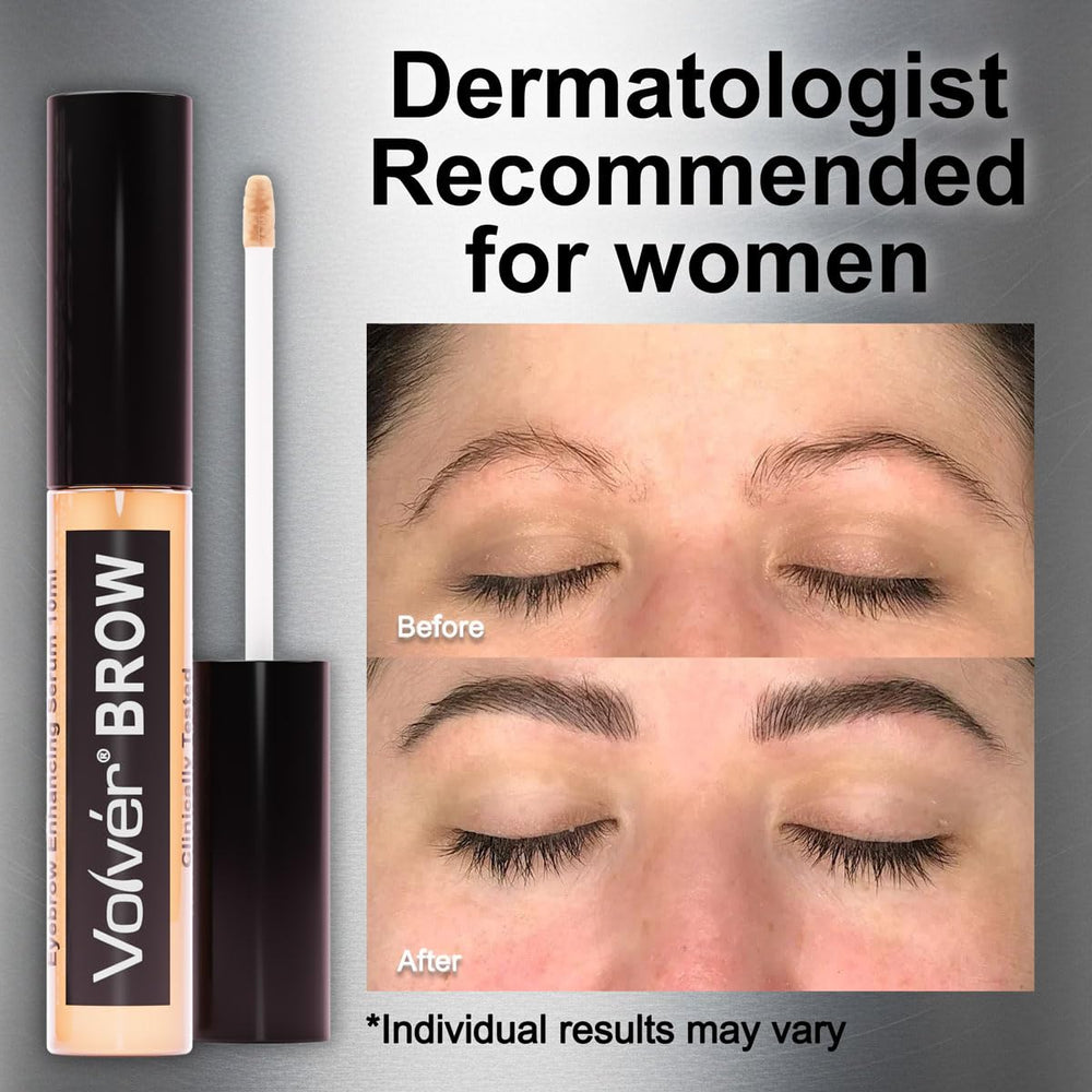 JuniorLabs Volver Brow Serum applicator for precise daily brow grooming