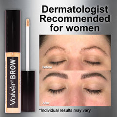 JuniorLabs Volver Brow Serum applicator for precise daily brow grooming