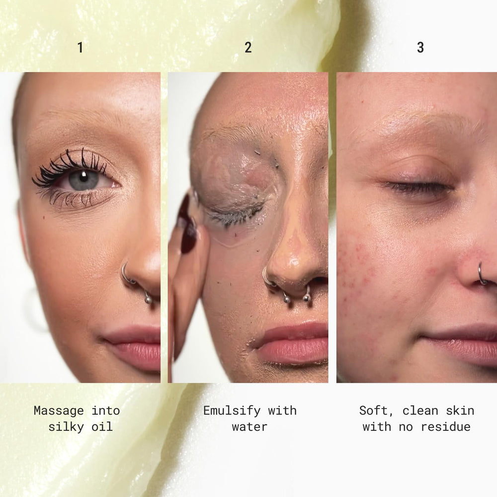 Japanese Pearl Barley and Vitamin E ingredients close-up