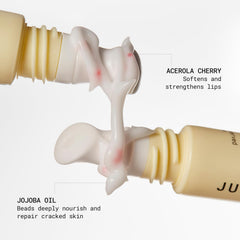 Acerola cherry component in JUNO & Co. Lip Milk revives lip surface