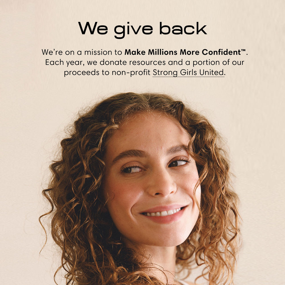 Color-treated hair appears soft and manageable after Jupiter Nourishing Conditioner.