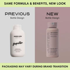 Jupiter Restoring Serum bottle highlights concentrated nourishment between washes.