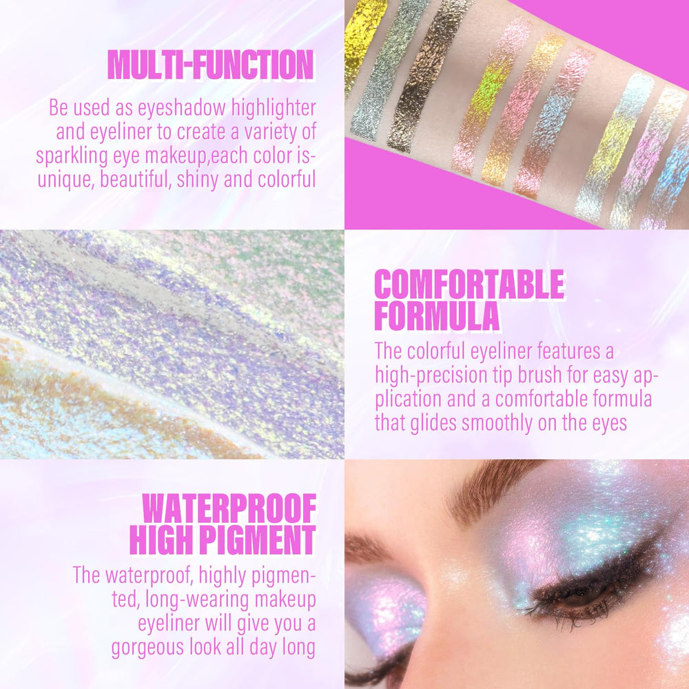 JUR MORNIER fine-tip eyeliner aurora precise waterproof liner