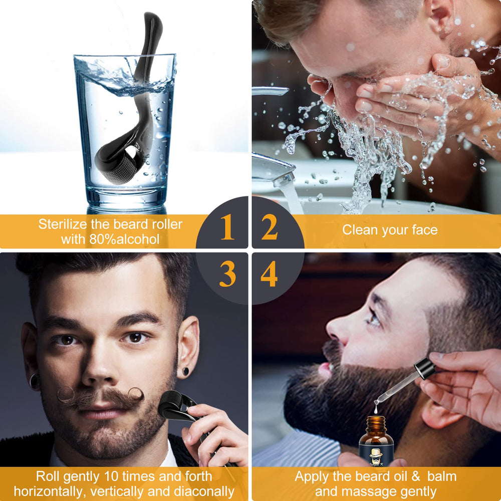 Jurgen K Gift-Ready Beard Kit packaging ideal for gifting.