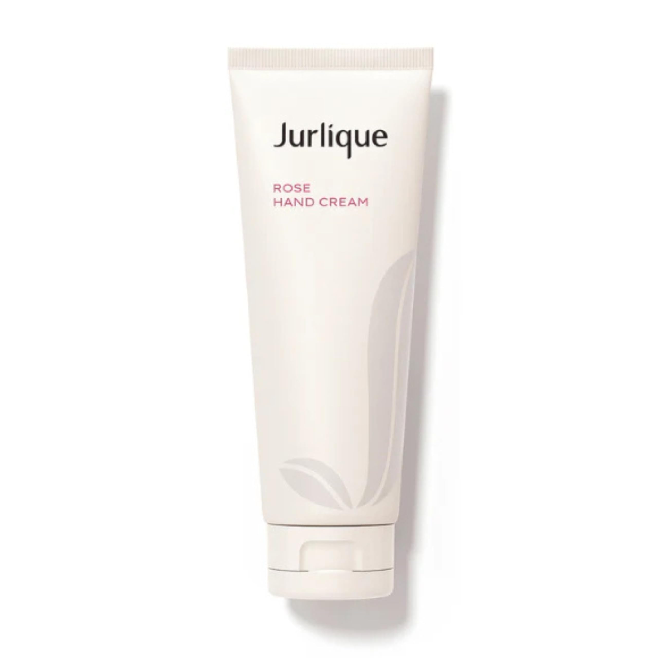 Jurlique Rose Hand Cream bottle, front view, hydrating and fragrant care.