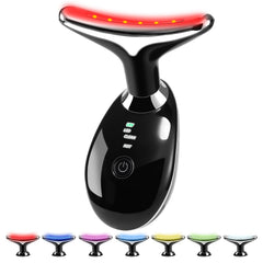 JURP 7-in-1 red-light therapy device close-up highlighting multi-mode options for skin care.
