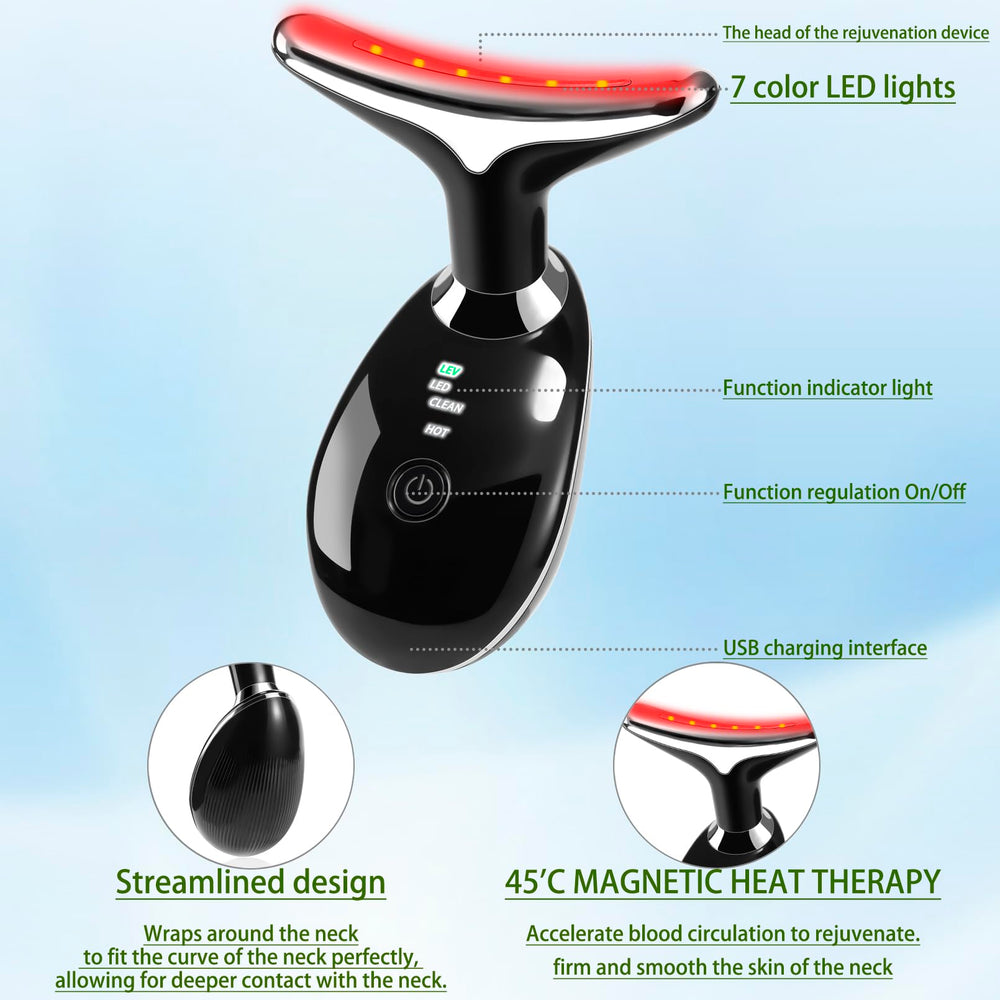 JURP device cap removed before use on neck and face.