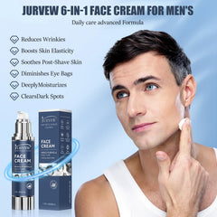 JURVEW pump bottle demonstrates easy daily application for refreshed skin