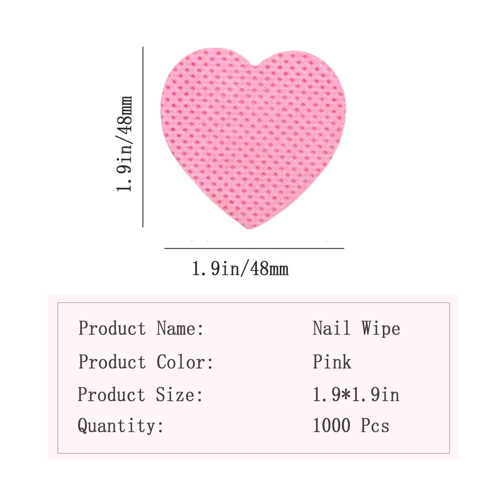Jusbuya lash glue wipes made from nonwoven material for quick eyelash extension cleanup.