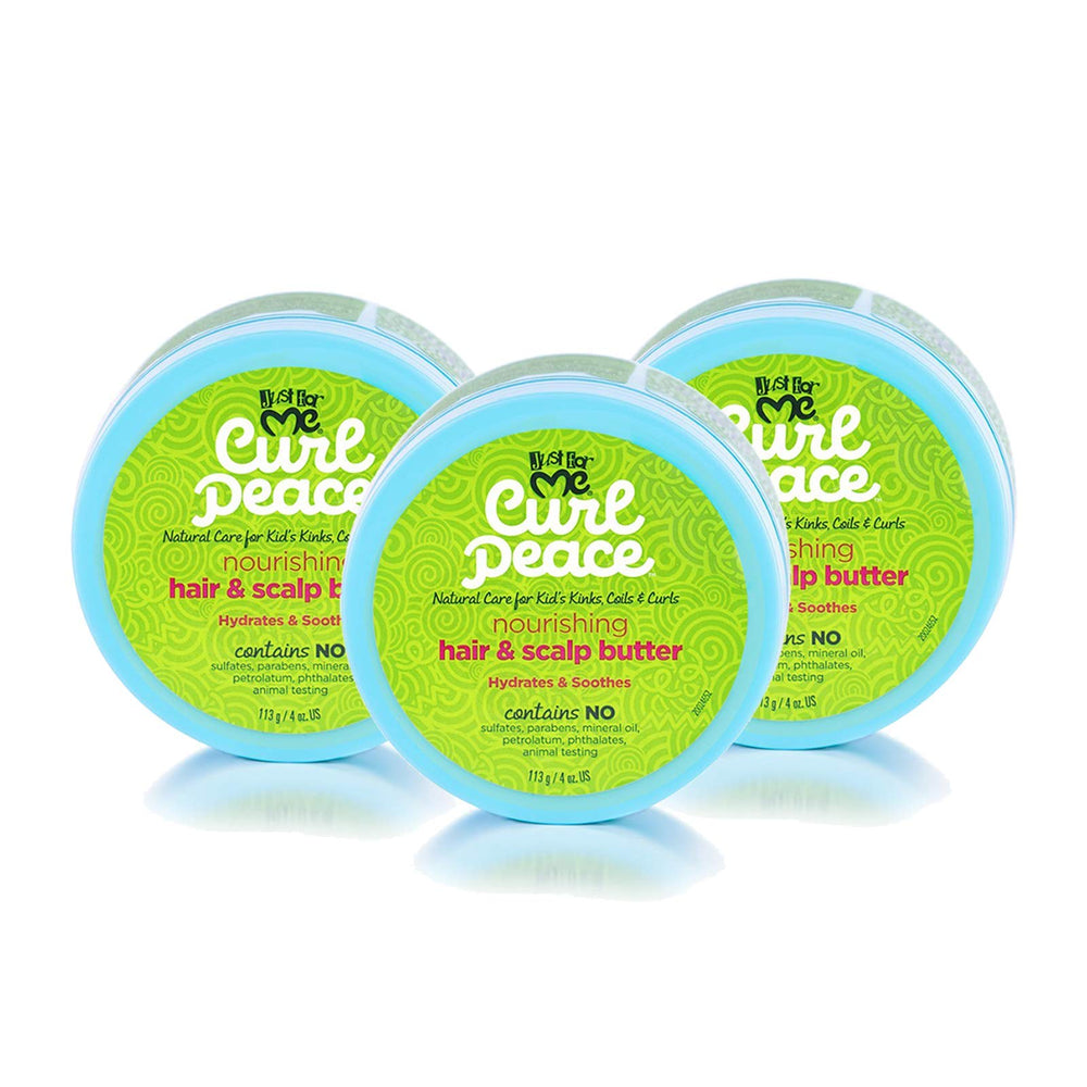 Just For Me Curl Peace 3-pack front view, convenient family care value.