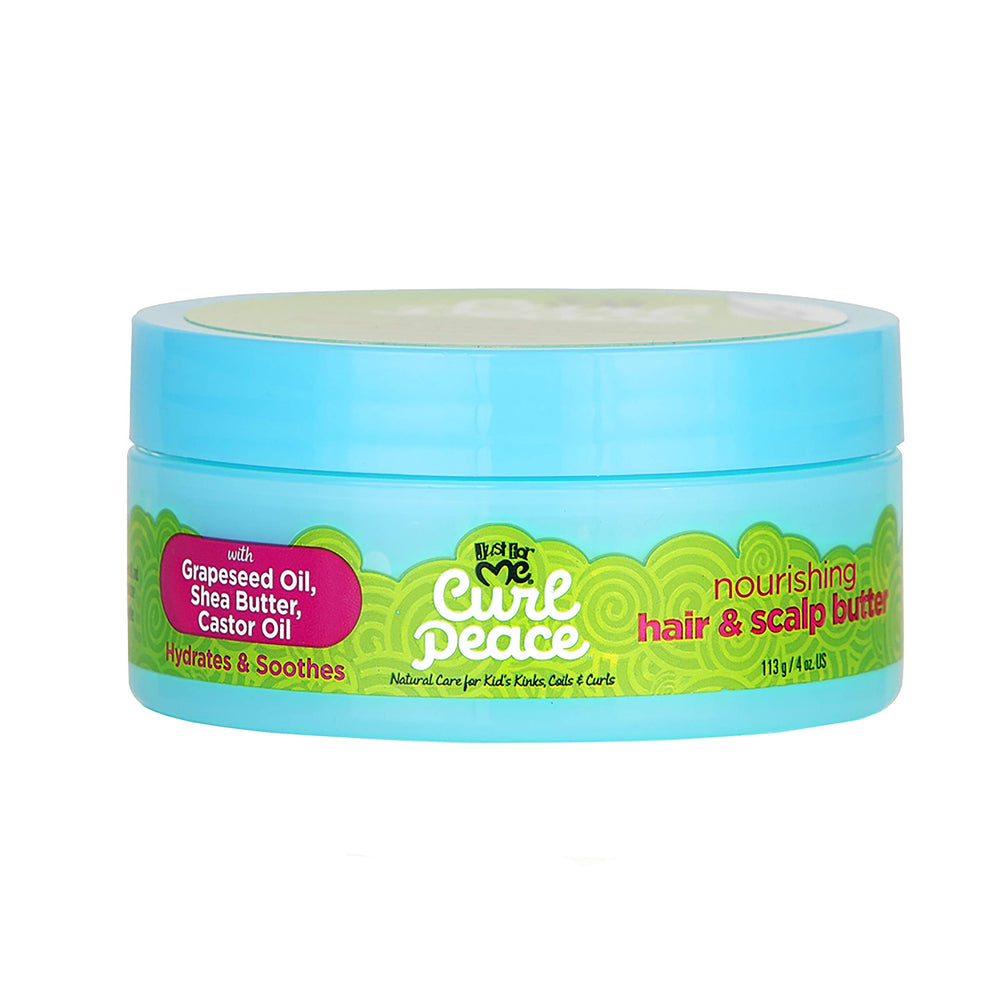 Just For Me Curl Peace bottle pour shows easy, mess-free application.