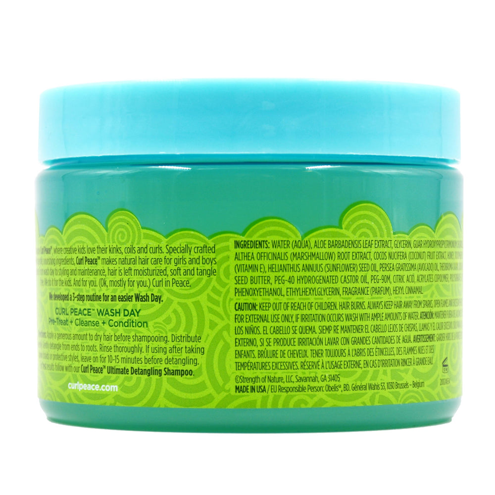 Just For Me Curl Peace Detangling 2-pack packaging close-up for convenient detangler.