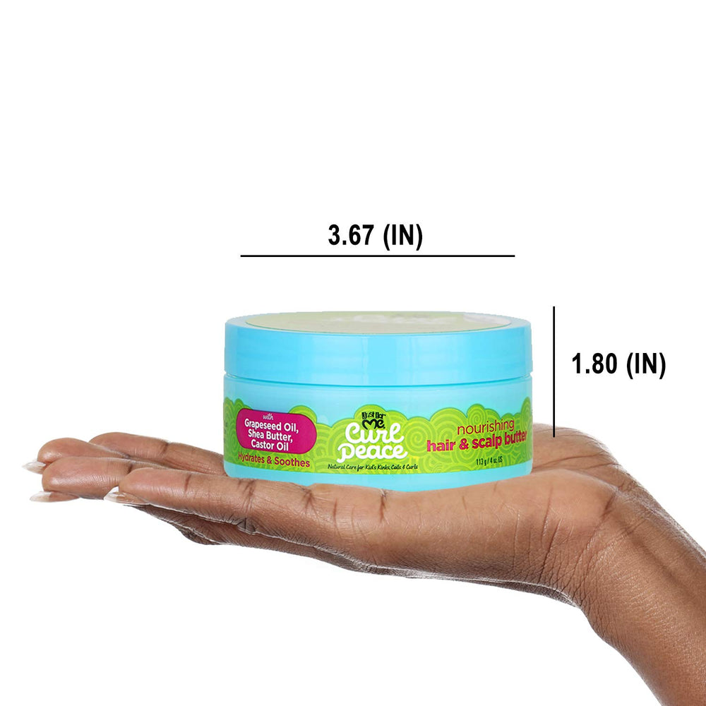 Just For Me Curl Peace shea butter cream emphasizes deep moisture.