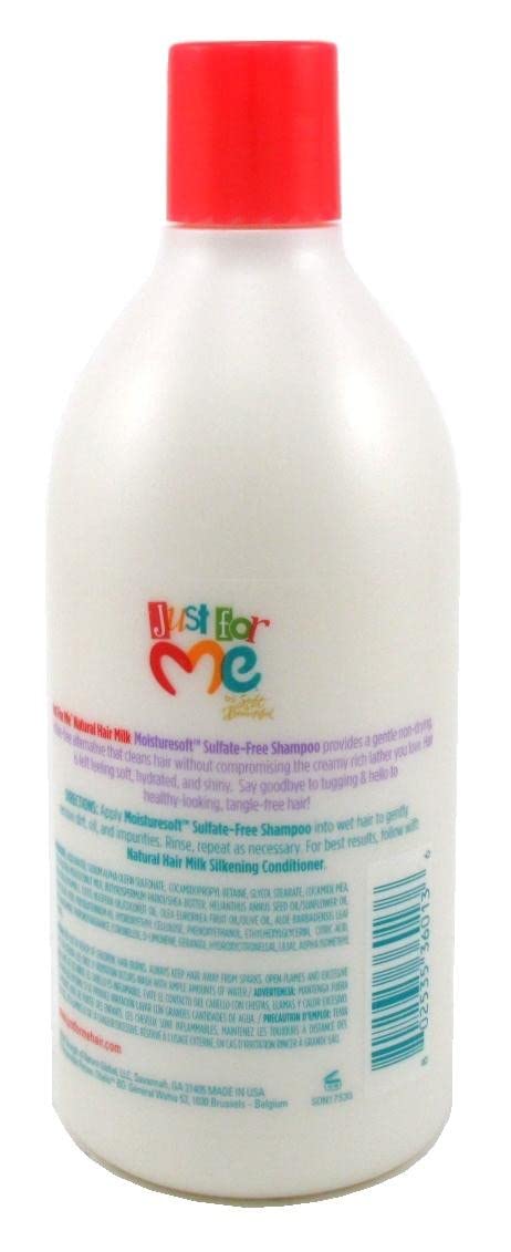 Just For Me Hair Milk Shampoo Moisturesoft pack of 3 bottles for convenient daily use