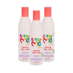 Just For Me bottle of Hydrate & Protect leave-in conditioner for daily moisture and detangling