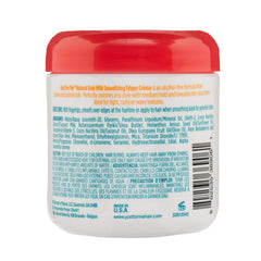 Just For Me smoothing edges creme applied to hairline for sleek edges