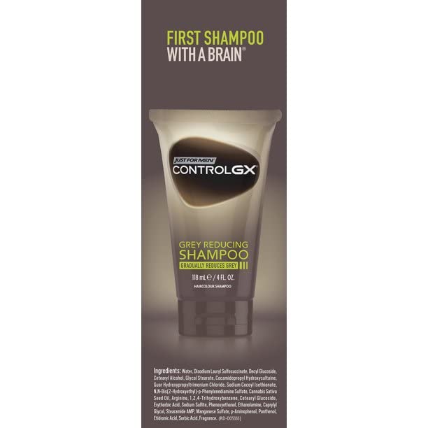 Just for Men Control GX bottle in hand showing easy application