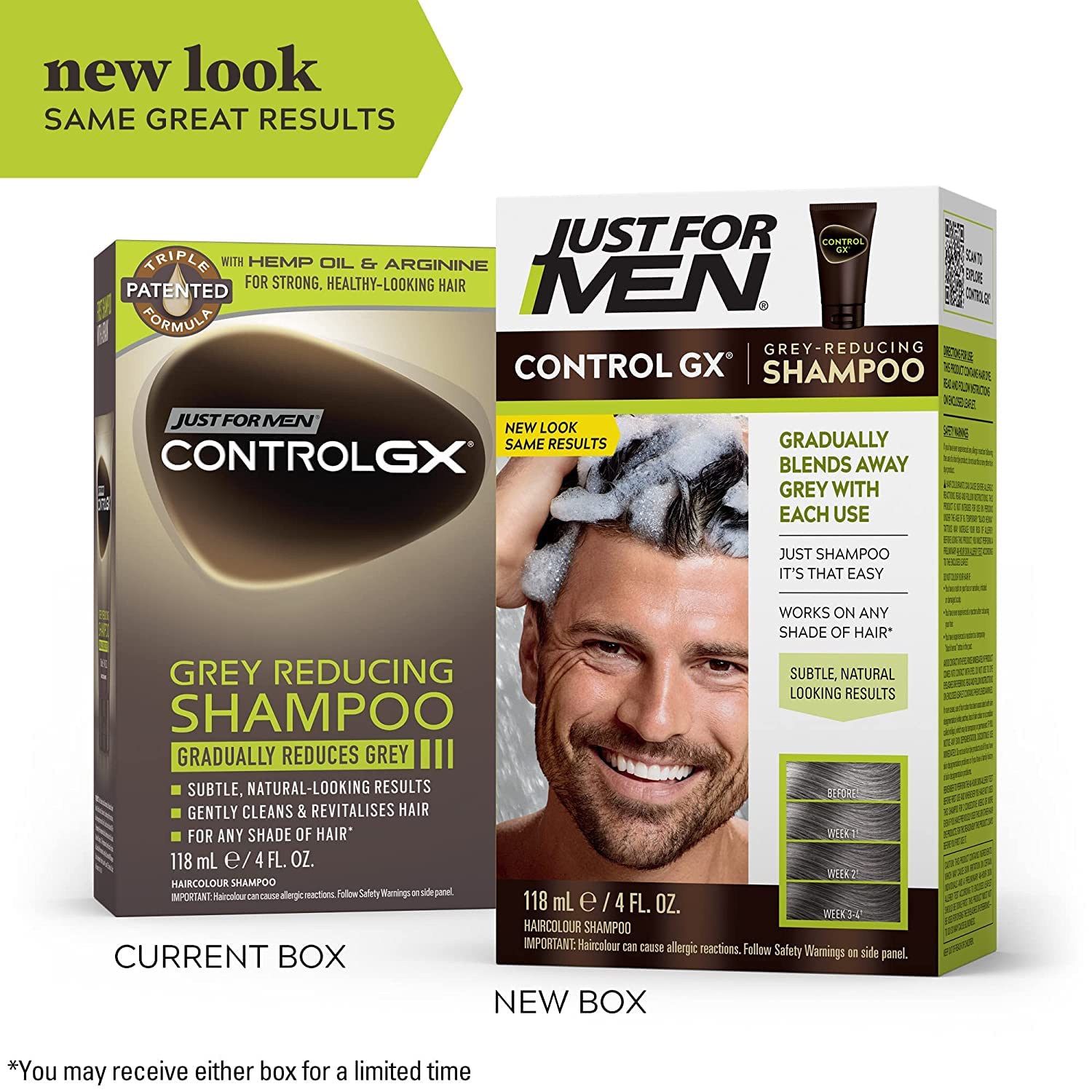 Just for Men Control GX maintenance rotation on haircare schedule