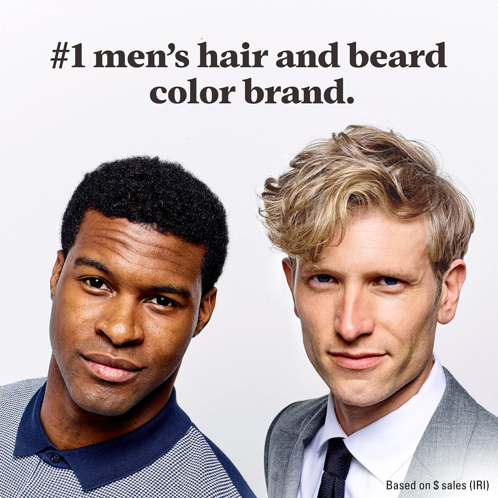 Just For Men Shampoo-In Color gloves prevent staining during application.