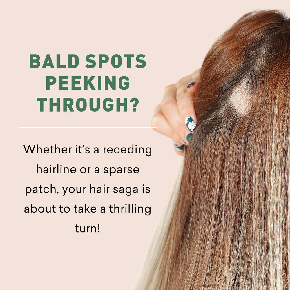 Just Nutritive bald spot cream bottle for scalp care.