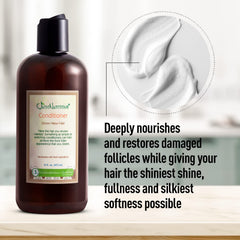 Just Nutritive – application du conditionneur sur cheveux pour douceur