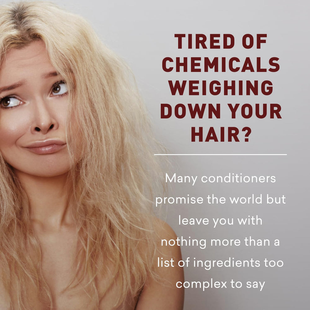 Just Nutritive Leave-In Frizz Control smoothing strands for a sleek appearance.