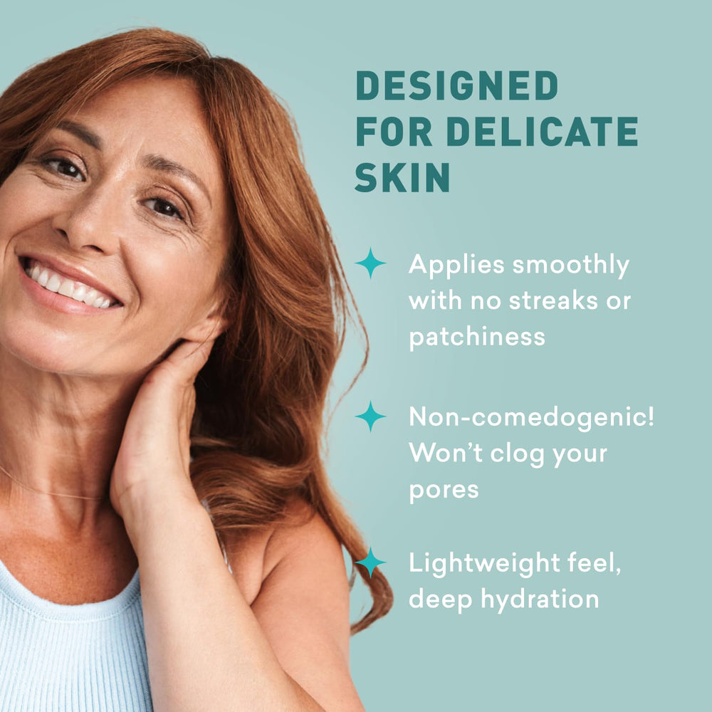 Just Nutritive tan color swatches displaying natural, sunless glow options.