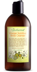 Just Nutritive Vinegar Nutritive Rinse bottle for scalp cleansing and shine
