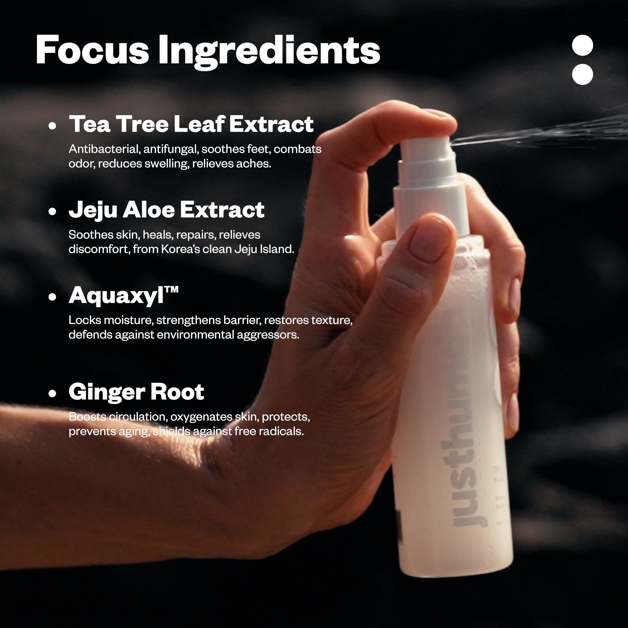 JustHuman Foot Peel exfoliation flakes image shows dead skin removal in seconds.