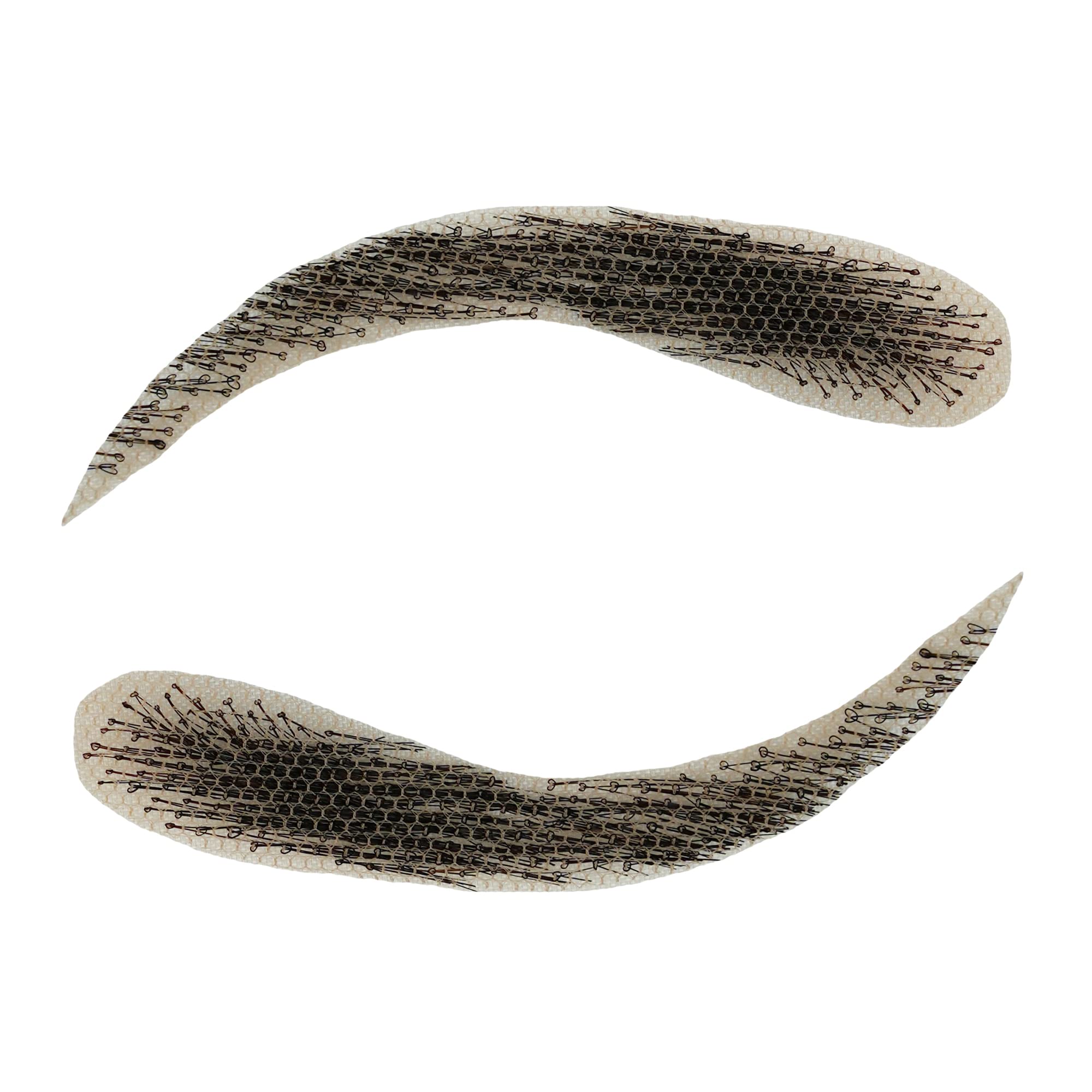 Justin Happy eyebrow application tips illustrate careful placement for durable wear.