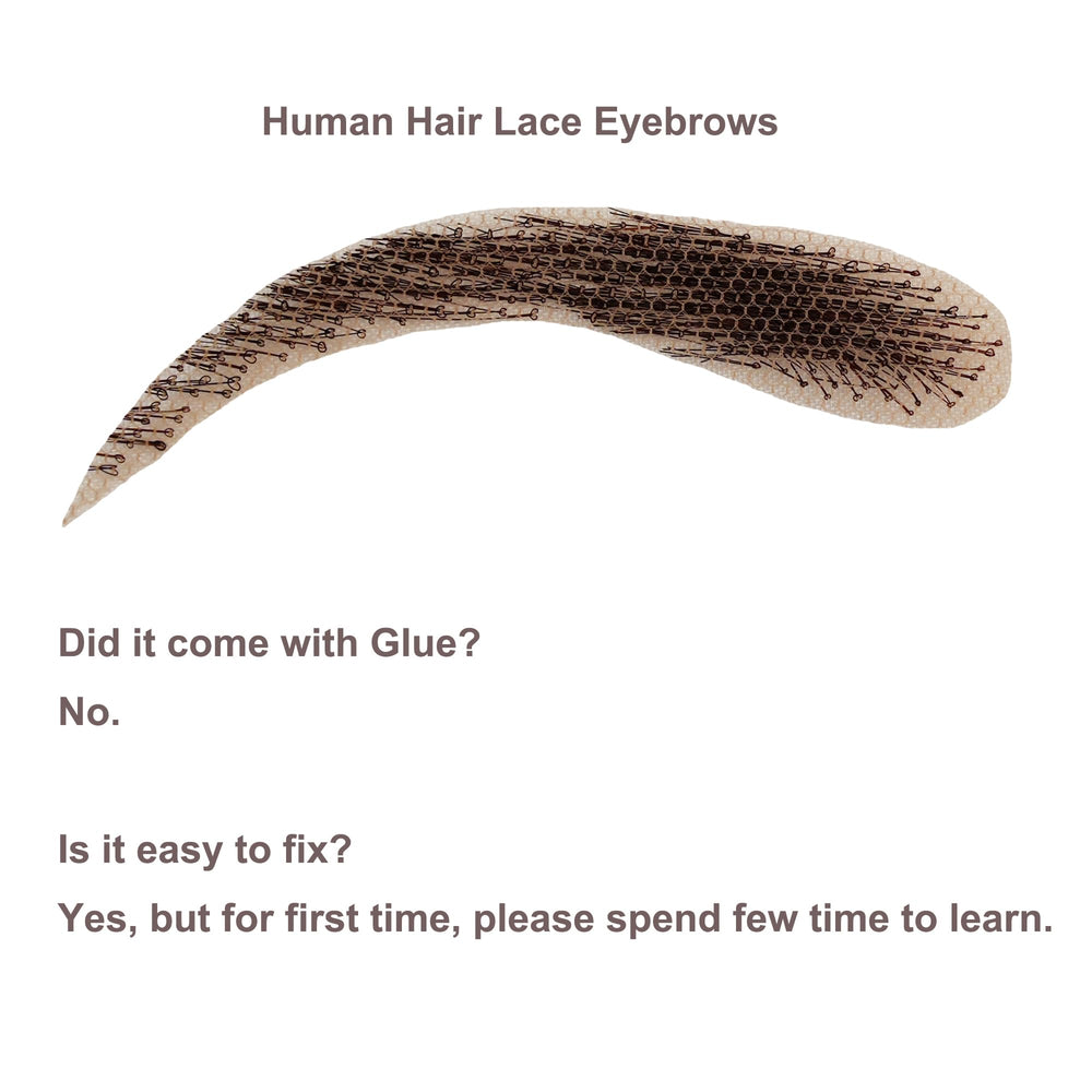 Justin Happy fake eyebrows extensions offer reusable trim-to-fit convenience