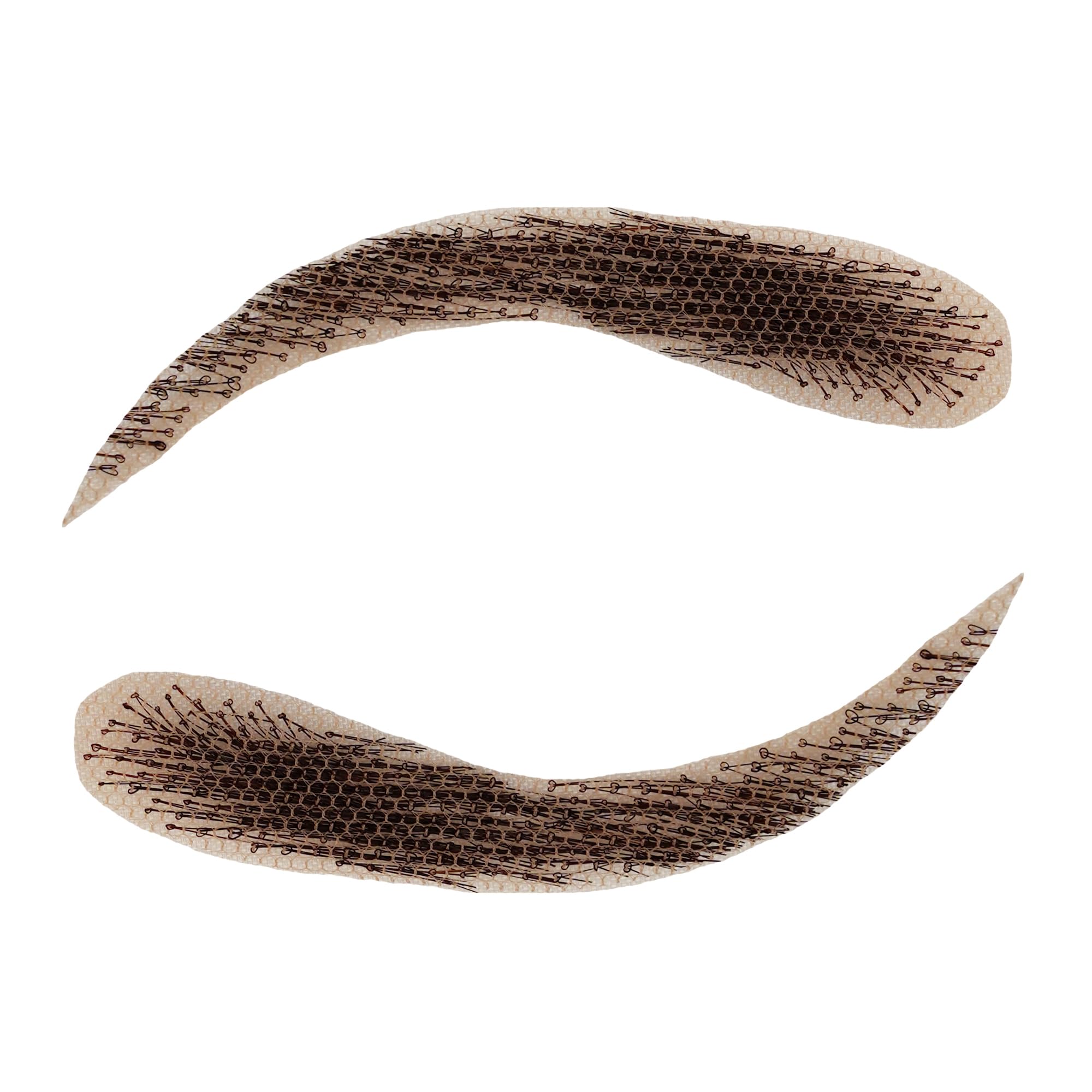 Justin Happy lace-front eyebrows showcase realistic texture for daily use