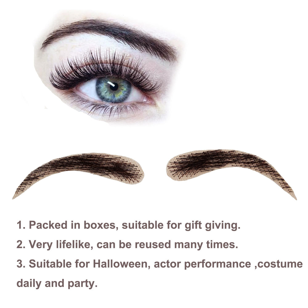 Justin Happy handmade brows suited for makeup and cosplay