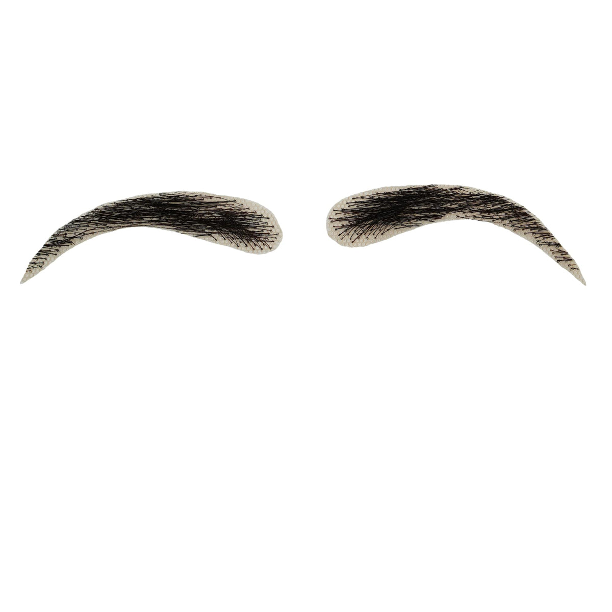 Justin Happy lace-front eyebrows for natural look and easy blending.