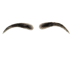 Justin Happy lace-front eyebrows for natural look and easy blending.