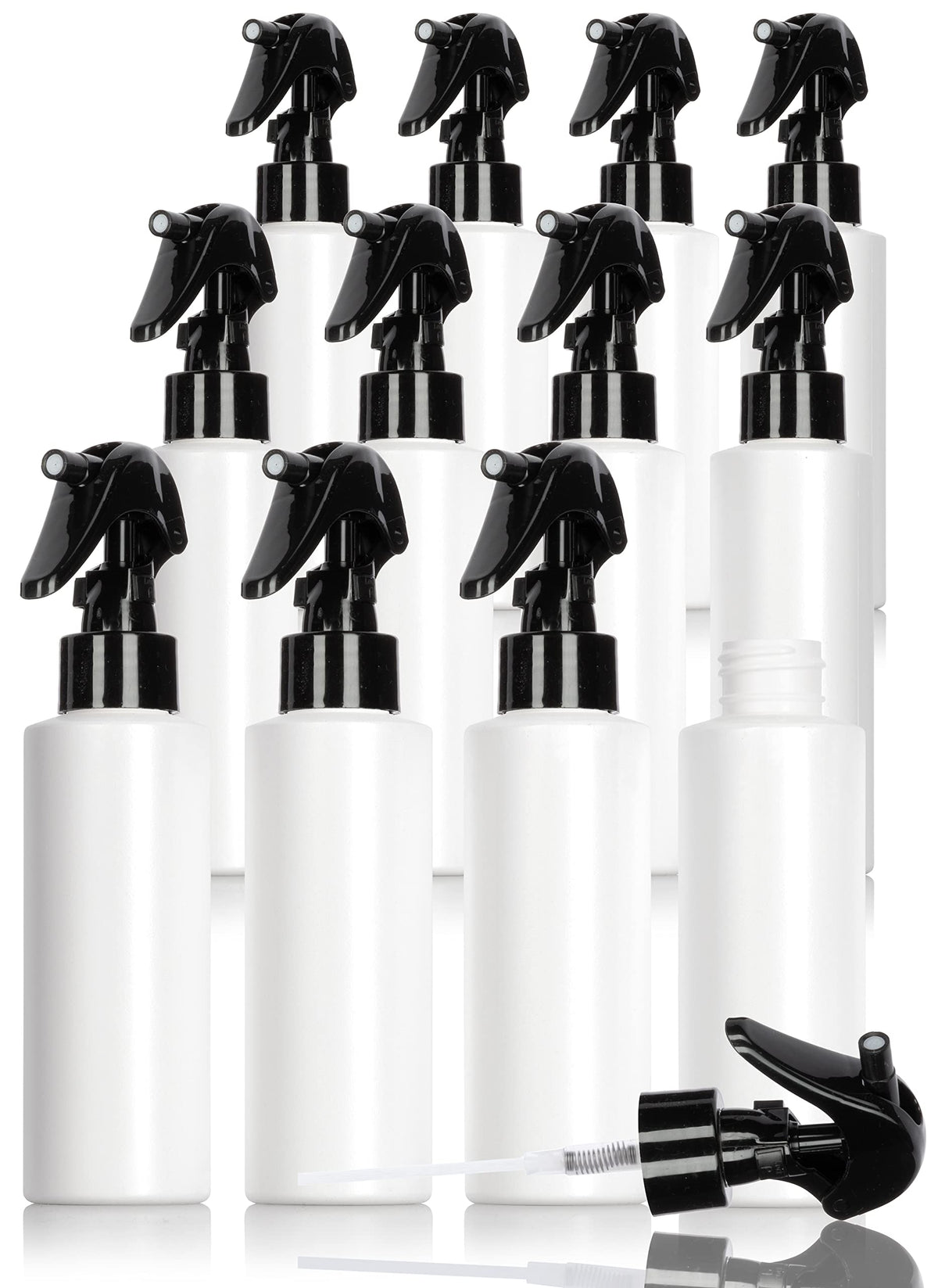 JUVITUS 4 oz white bottle front view for precise dispensing.