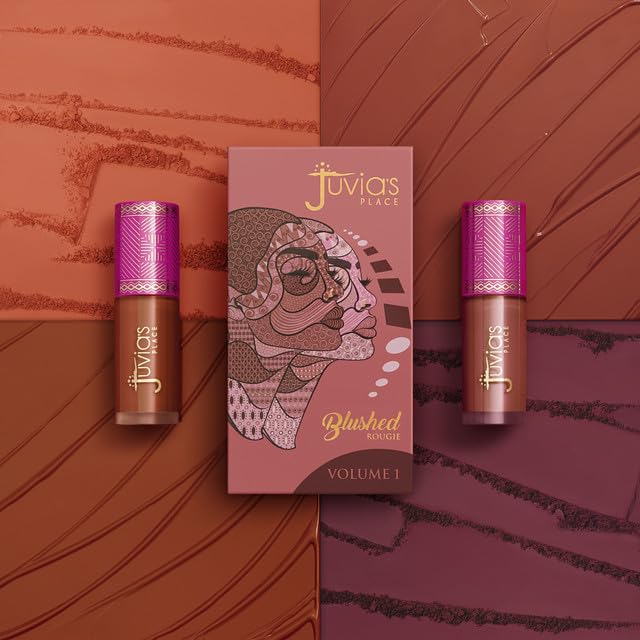 Juvia's Place Blushed Duo Blush long-lasting wear on all skin tones.