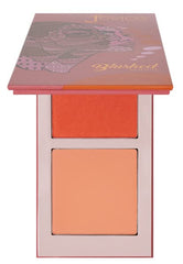 Juvia's Place Blushed Duo Volume 6 rose blush pan for a natural buildable flush.