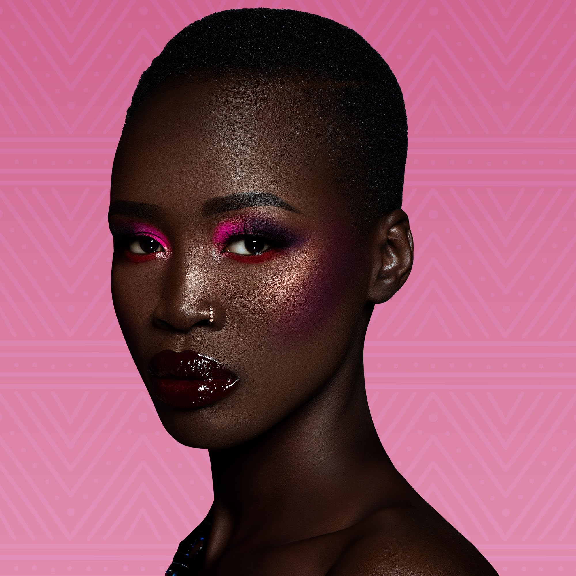 Juvia's Place Blushed Duo Volume 6 rosy glow suitable for day or night.