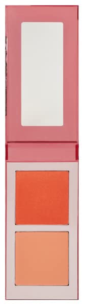 Juvia's Place Blushed Duo Volume 6 two-tone palette with complementary shades.