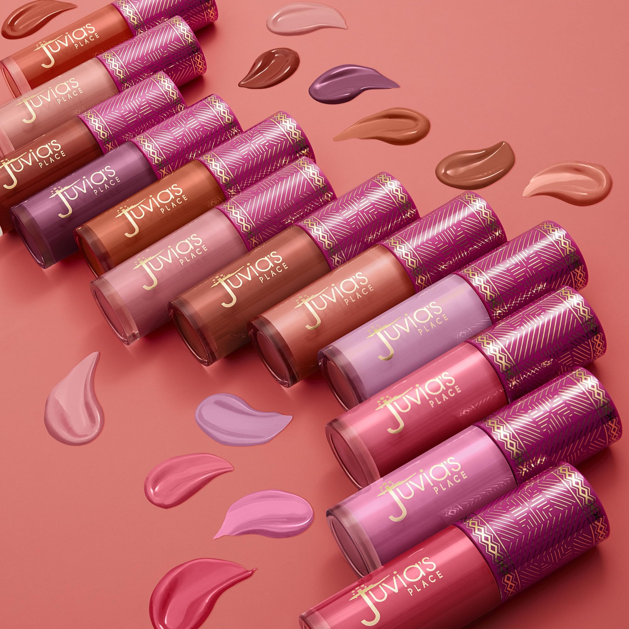 Juvia's Place BarbieRose dewy finish gives a fresh complexion.