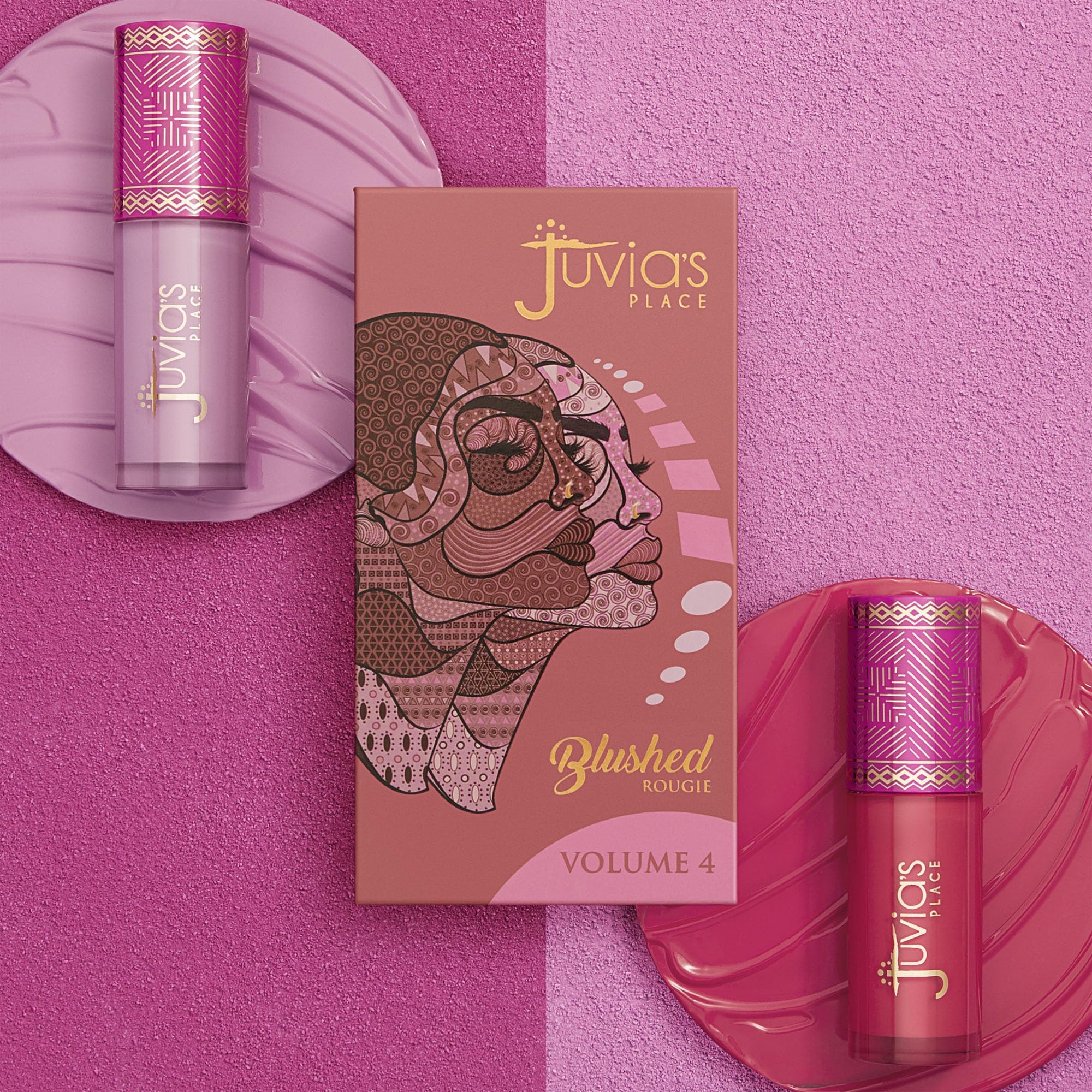 Juvia's Place BarbieRose long-wear formula stays put all day.