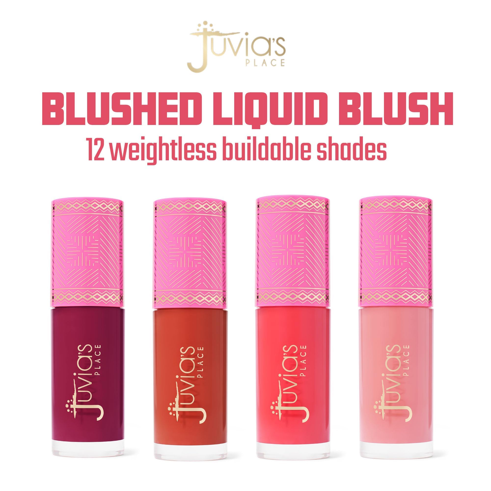 Juvia's Place BarbieRose swirled on cheek for a natural glow.